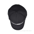 Cappello da baseball nero da ricamo 3d personalizzato